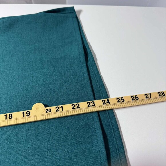 BonWorth Teal Sleeveless Blouse with Floral Embroidery | Size S - Picture 7 of 7